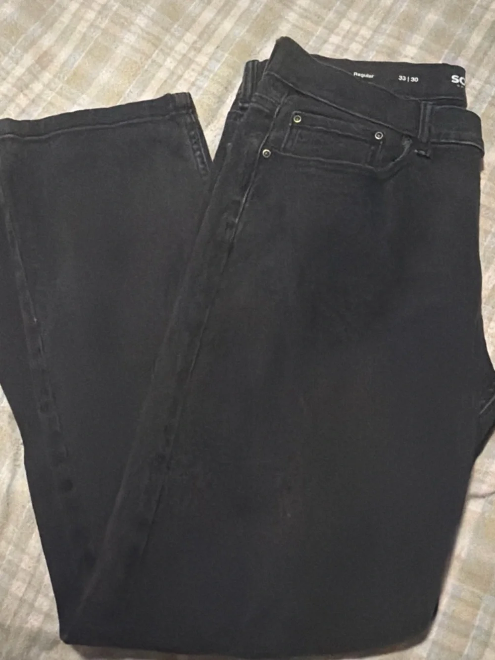 Sonoma Black Men’s Straight Jeans